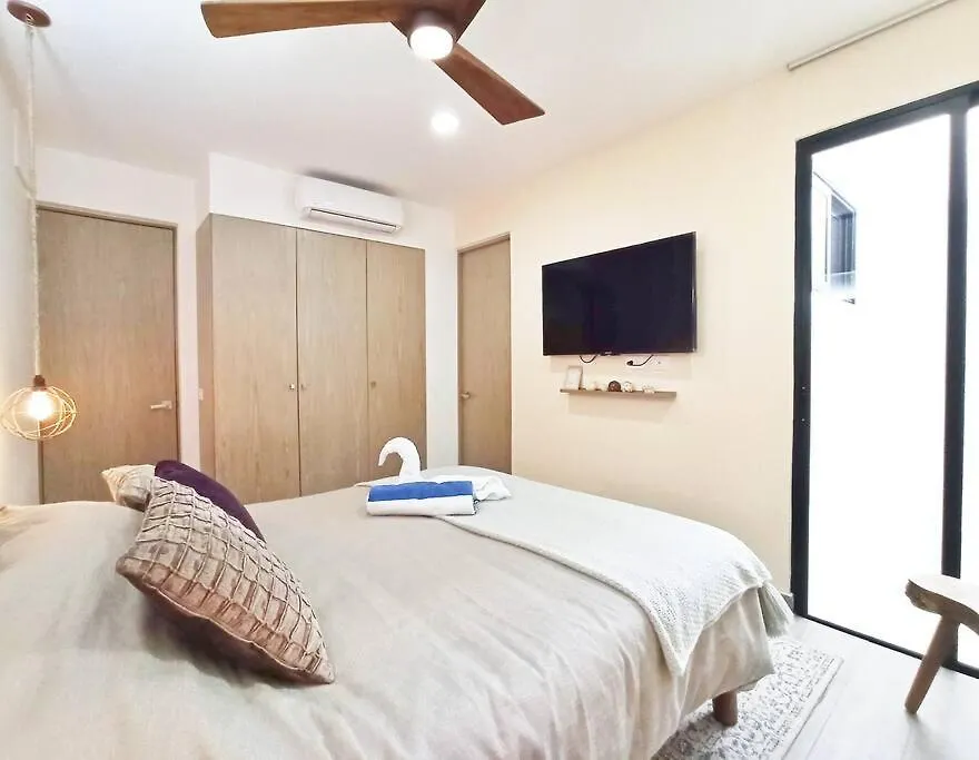 Skyline 2 New 2Br/2Bath Apt Private Pool/Rooftop Tulum Apartment